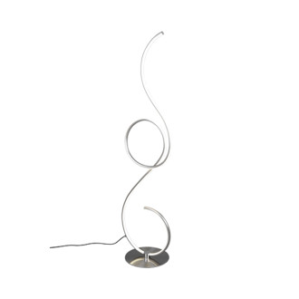 LED stojací lampa Trio Jive nikl 423410107