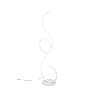 LED stojací lampa Trio Jive bílá 423410131