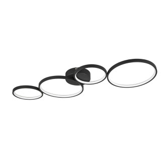 LED stropní osvětlení Trio Rondo černá 622610432