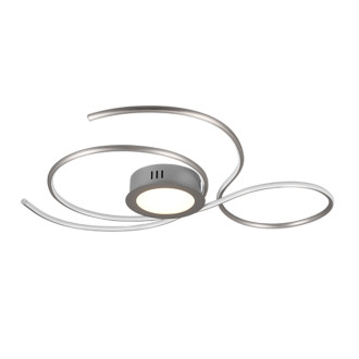 LED stropní osvětlení Trio Jive nikl 623419207