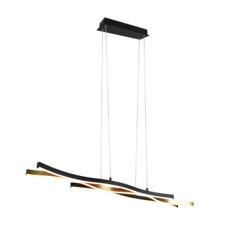 LED závěsné osvětlení Trio Blaze mosaz 341210308