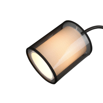 Stojací lampa Trio Burton černá 411400232