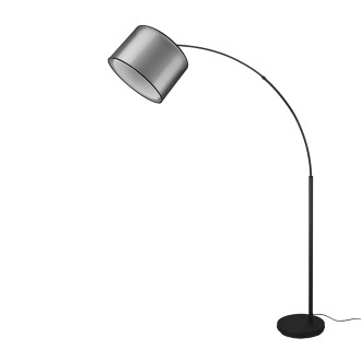 Stojací lampa Trio Burton černá 411490132