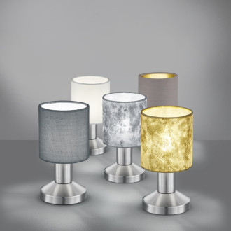 Stolní lampa Trio Garda nikl 595400111