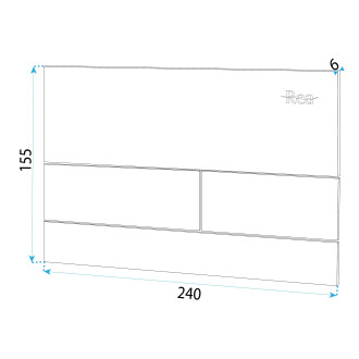 Taburet Rea T Brush Steel