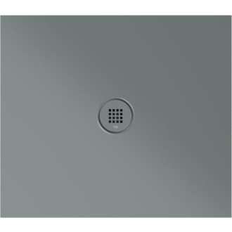 Keramická sprchová vanička, obdélník 80x70x2cm, agave mat