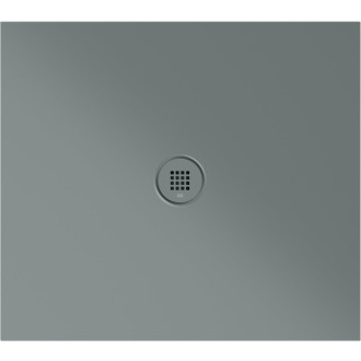 Keramická sprchová vanička, obdélník 90x80x2cm, agave mat