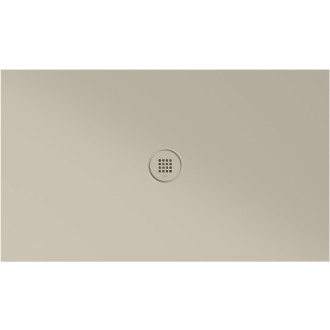Keramická sprchová vanička, obdélník 120x70x2cm, creta mat
