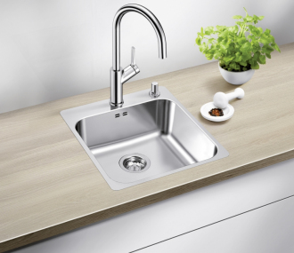Blanco SUPRA 400-IF/A R12 dřez vestavný/do roviny nerez kartáčovaný nerez  526 353