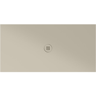 Keramická sprchová vanička, obdélník 140x70x2cm, creta mat