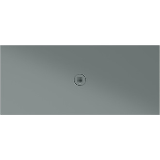 Keramická sprchová vanička, obdélník 160x70x2cm, agave mat