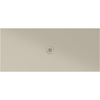 Keramická sprchová vanička, obdélník 160x70x2cm, creta mat