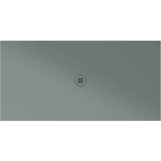 Keramická sprchová vanička, obdélník 160x80x2cm, agave mat