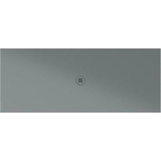 Keramická sprchová vanička, obdélník 200x80x2cm, agave mat