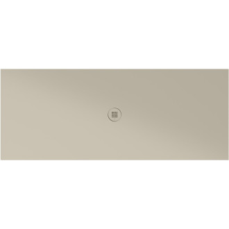 Keramická sprchová vanička, obdélník 200x80x2cm, creta mat