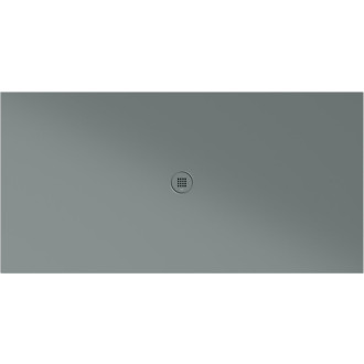 Keramická sprchová vanička, obdélník 200x100x2cm, agave mat