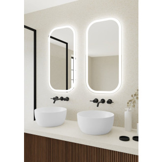 MANOR zrcadlo s LED osvětlením 50x100cm