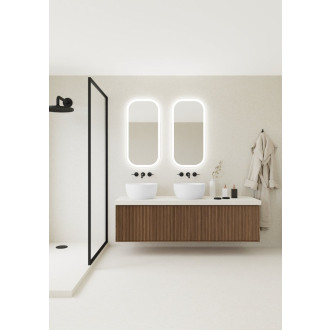 MANOR zrcadlo s LED osvětlením 50x100cm
