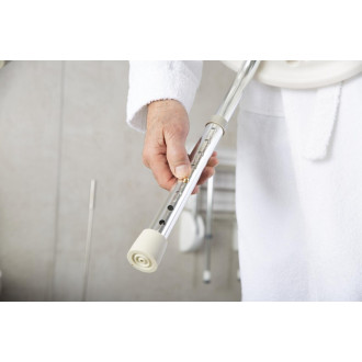 HANDICAP koupelnová stolička, průměr 45cm, bílá A170101