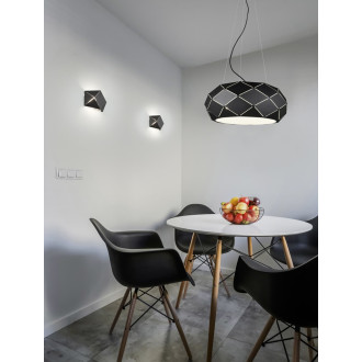 LED Nástěnná lampa Trio Zandor černá 223510132