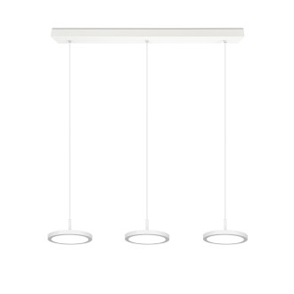 LED závěsné osvětlení Trio Tray bílá 340910331