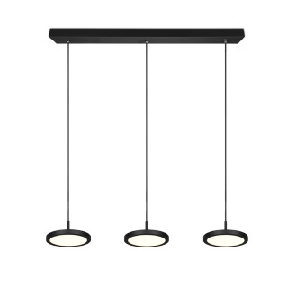 LED závěsné osvětlení Trio Tray černá 340910332