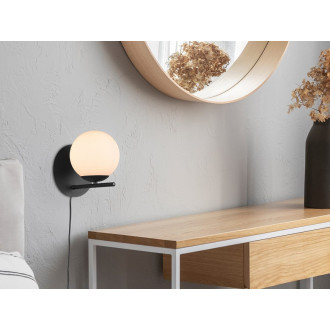 Nástěnná lampa Trio Pure černá 202000132