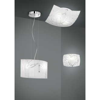 Nástěnná lampa Trio Spirelli bílá 204400101