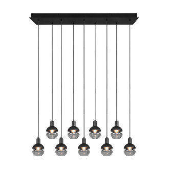 Závěsné osvětlení Trio Mela černá 313100932