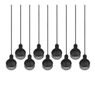 Závěsné osvětlení Trio Mela černá 313100932