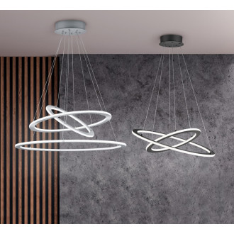 LED závěsné osvětlení Trio Durban nikl 321910307