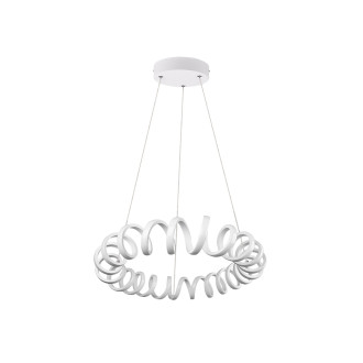 LED závěsné osvětlení Trio Curl bílá 325110131