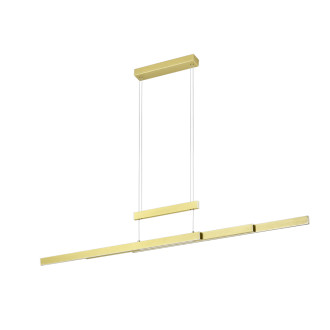 LED závěsné osvětlení Trio Trajan mosaz 375310508