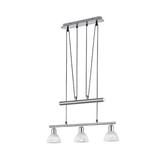 LED závěsné osvětlení Trio Levisto nikl 371010307