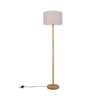 Stojací lampa Trio Korba přírodní 401200101