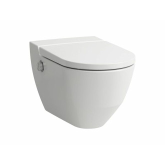 Akční balíček Laufen NAVIA závěsné WC + podomítkový modul + WC tlačítko bílé + reproduktor