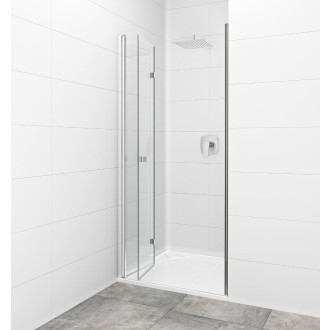 Sprchové dveře 80 cm, čiré, chrom SIKOSKN80