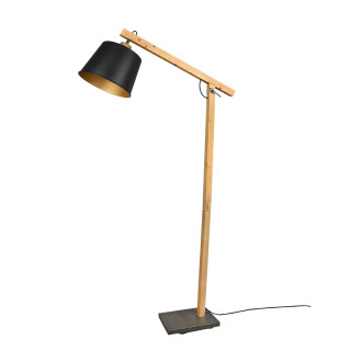 Stojací lampa Trio Harris černá 412700132