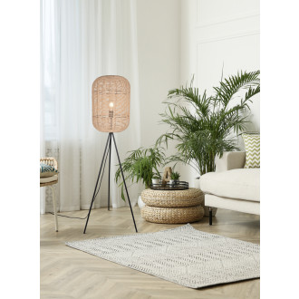 Stojací lampa Trio Runa černá 403000132