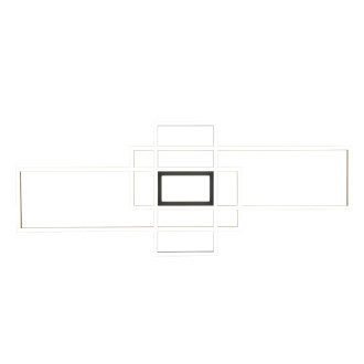 LED stropní osvětlení Trio Irvine mosaz 620010408