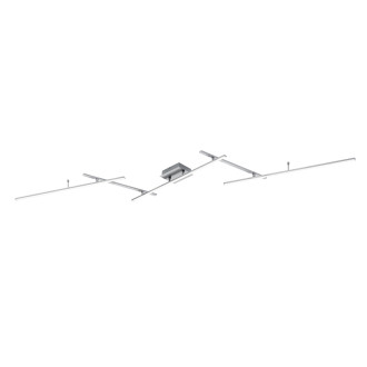 LED stropní osvětlení Trio Arvin nikl 628410507