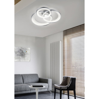LED stropní osvětlení Trio Granada chrom 673810306
