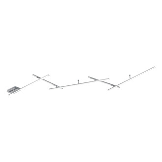 LED stropní osvětlení Trio Indira nikl 674610507