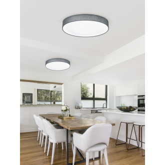 LED stropní osvětlení Trio Lugano šedá 621914011