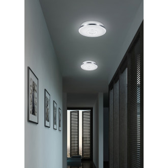 LED stropní osvětlení Trio Osaka chrom 678713006