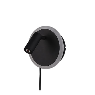 LED Nástěnná lampa Trio Jordan černá 229210232