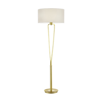 Stojací lampa Trio Paris Ii mosaz 400200108