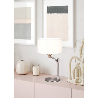 Stolní lampa Trio Cassio nikl 514400107