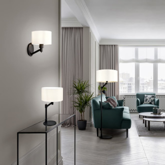 Stolní lampa Trio Cassio černá 514400132