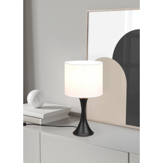 Stolní lampa Trio Sabia černá 515790132
